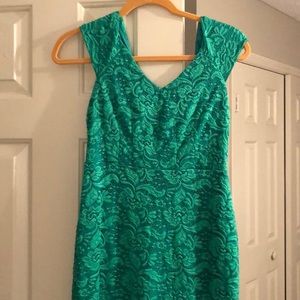 Spring Green Dress